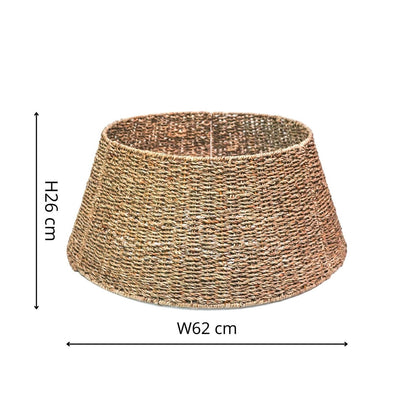 Hella Seagrass Round Foldable Tree Skirt - Skandi London