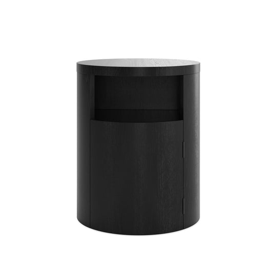 Nova Black Bedside Cabinet - Skandi London