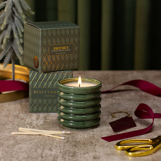 Olive Fireside Candle - Fireside