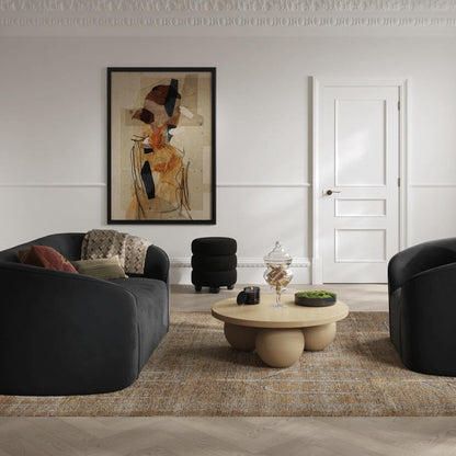Nova Black Sofa - Skandi London