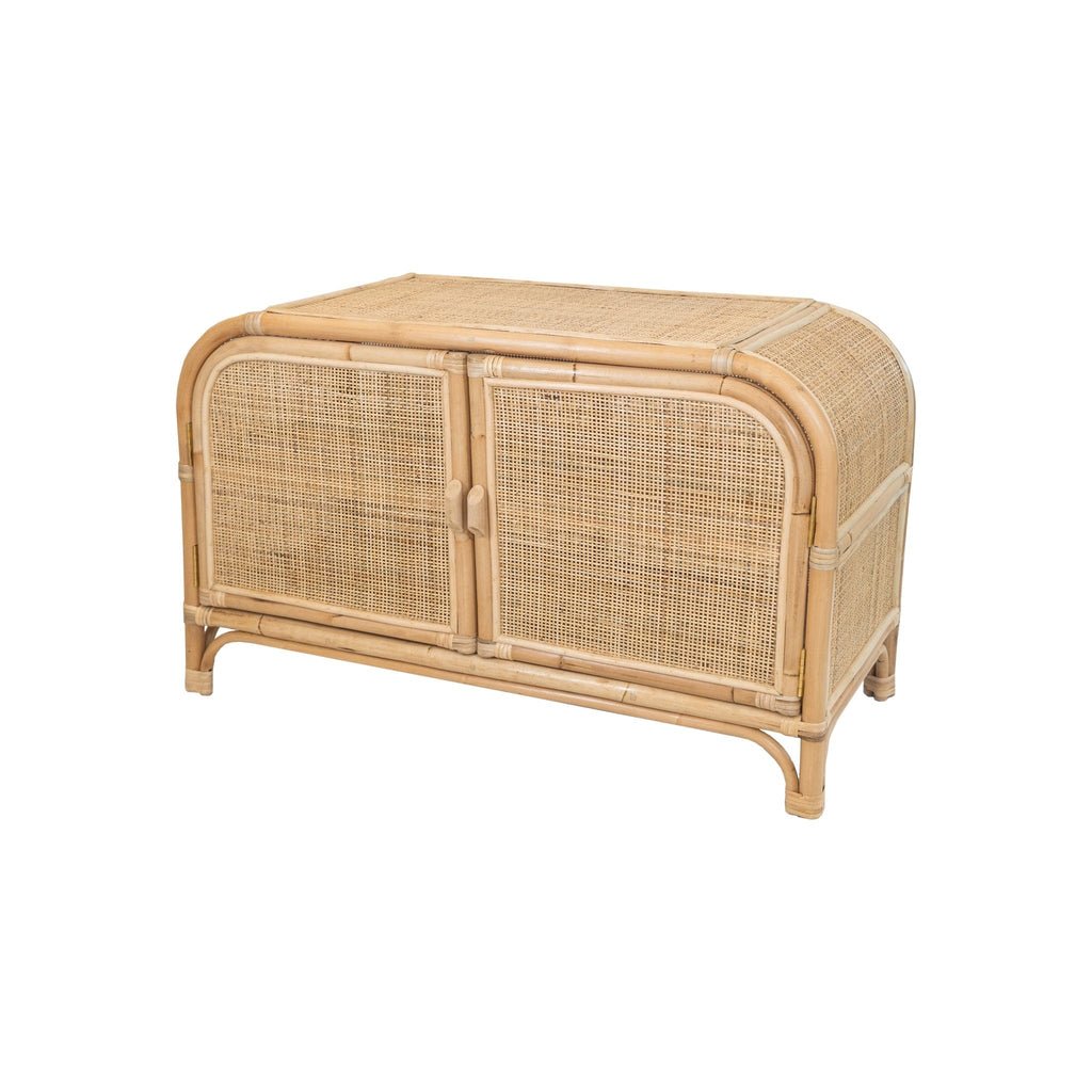 Bohemian Rattan Lowboard - Skandi London