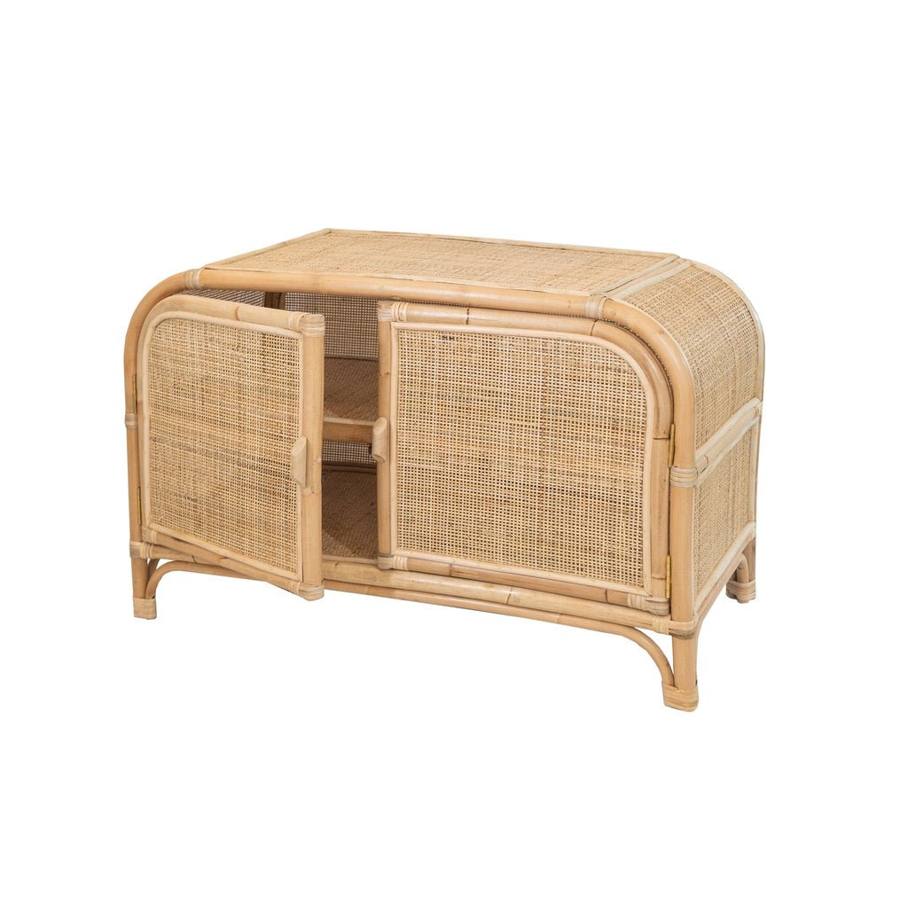 Bohemian Rattan Lowboard - Skandi London