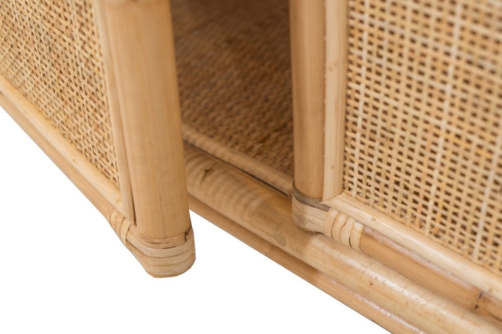 Bohemian Rattan Lowboard - Skandi London