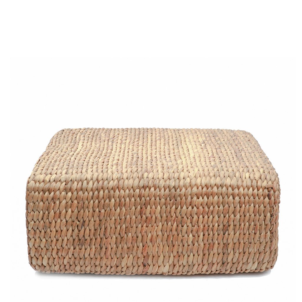 The Hyacinth Pouffe Square - Natural - Medium - Skandi London