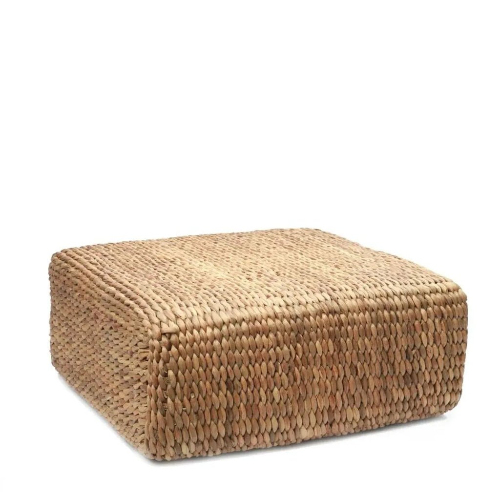 The Hyacinth Pouffe Square - Natural - Medium - Skandi London