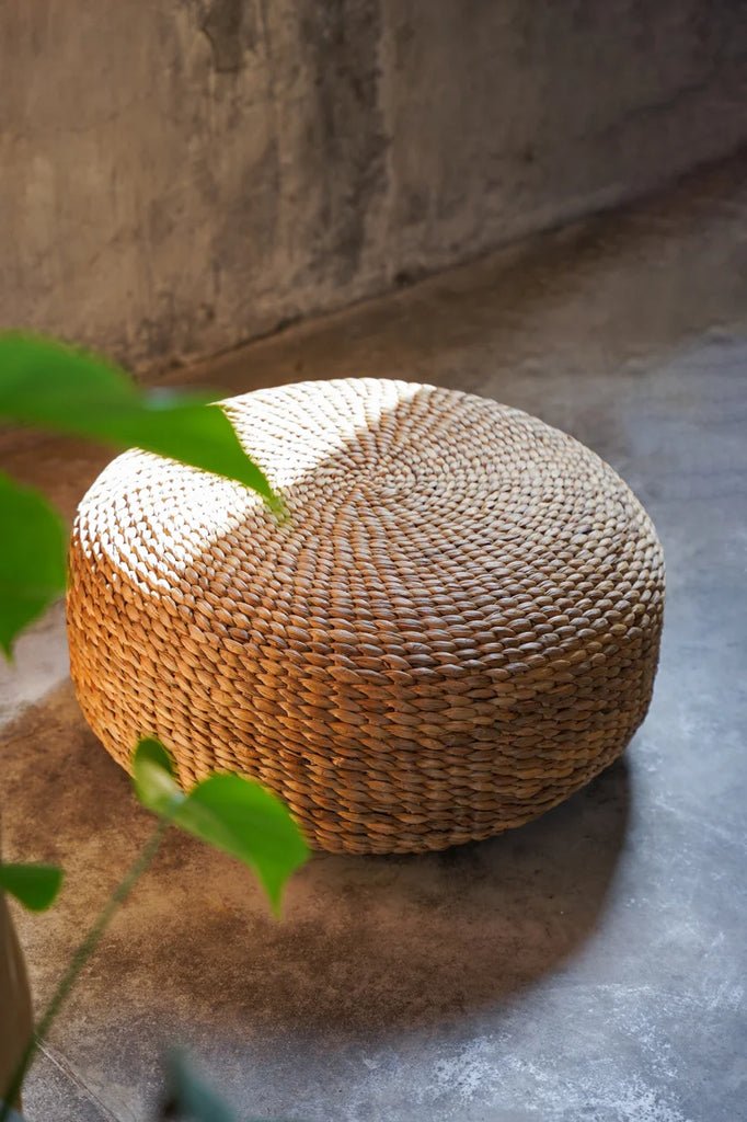 The Hyacinth Pouffe - Natural - Medium - Skandi London