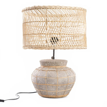 The Kythira Table Lamp - Natural Concrete - Skandi London