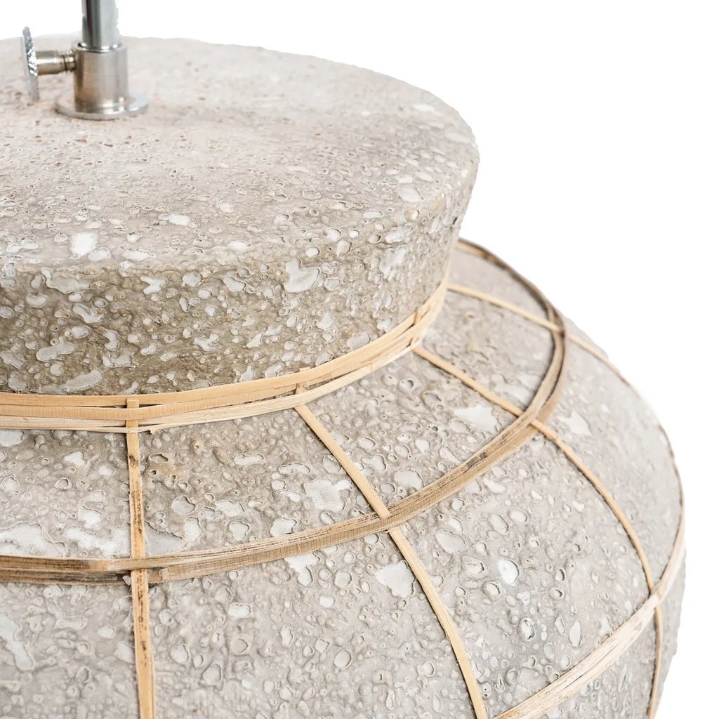 The Kythira Table Lamp - Natural Concrete - Skandi London