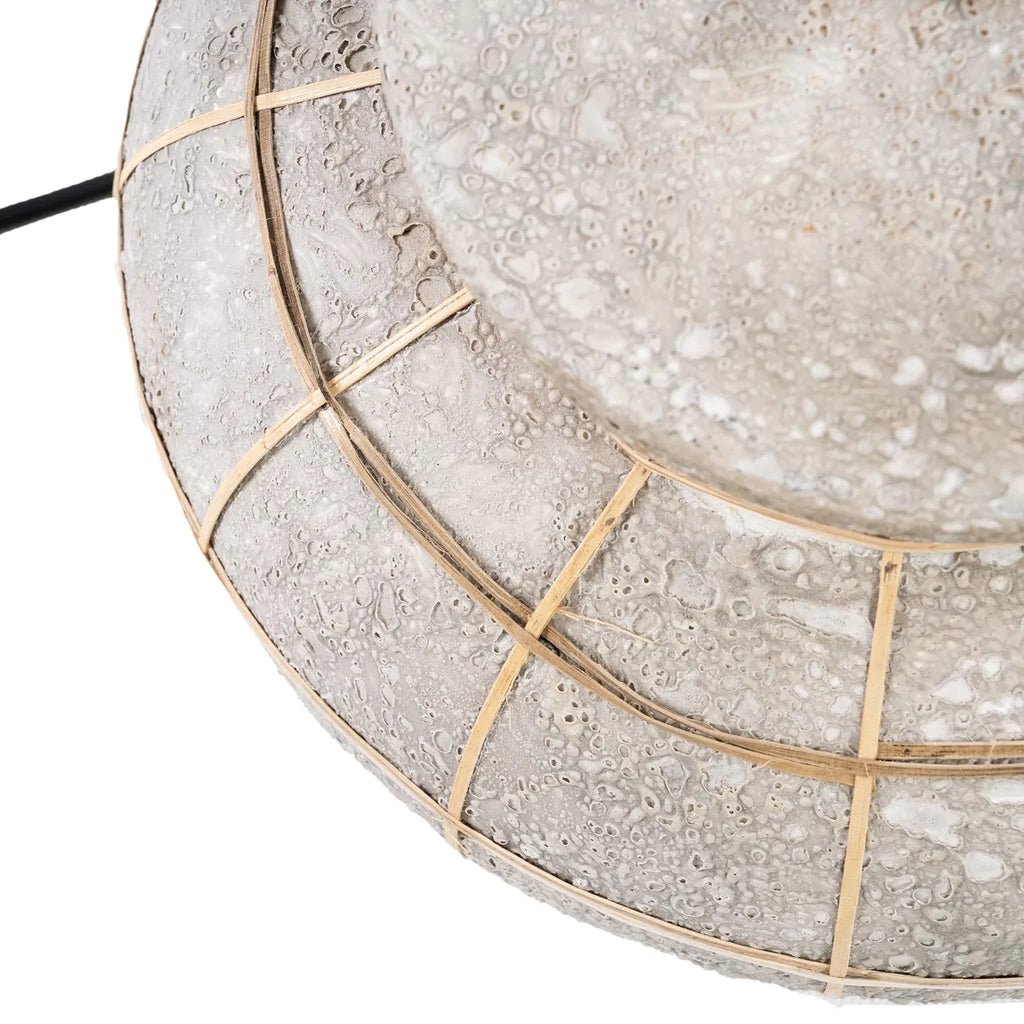 The Kythira Table Lamp - Natural Concrete - Skandi London