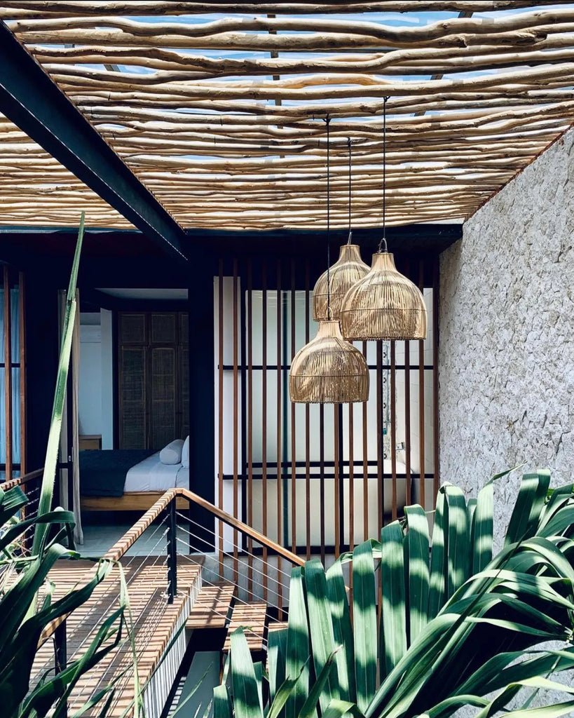 The Lobster Trap Pendant - Natural - L - Skandi London