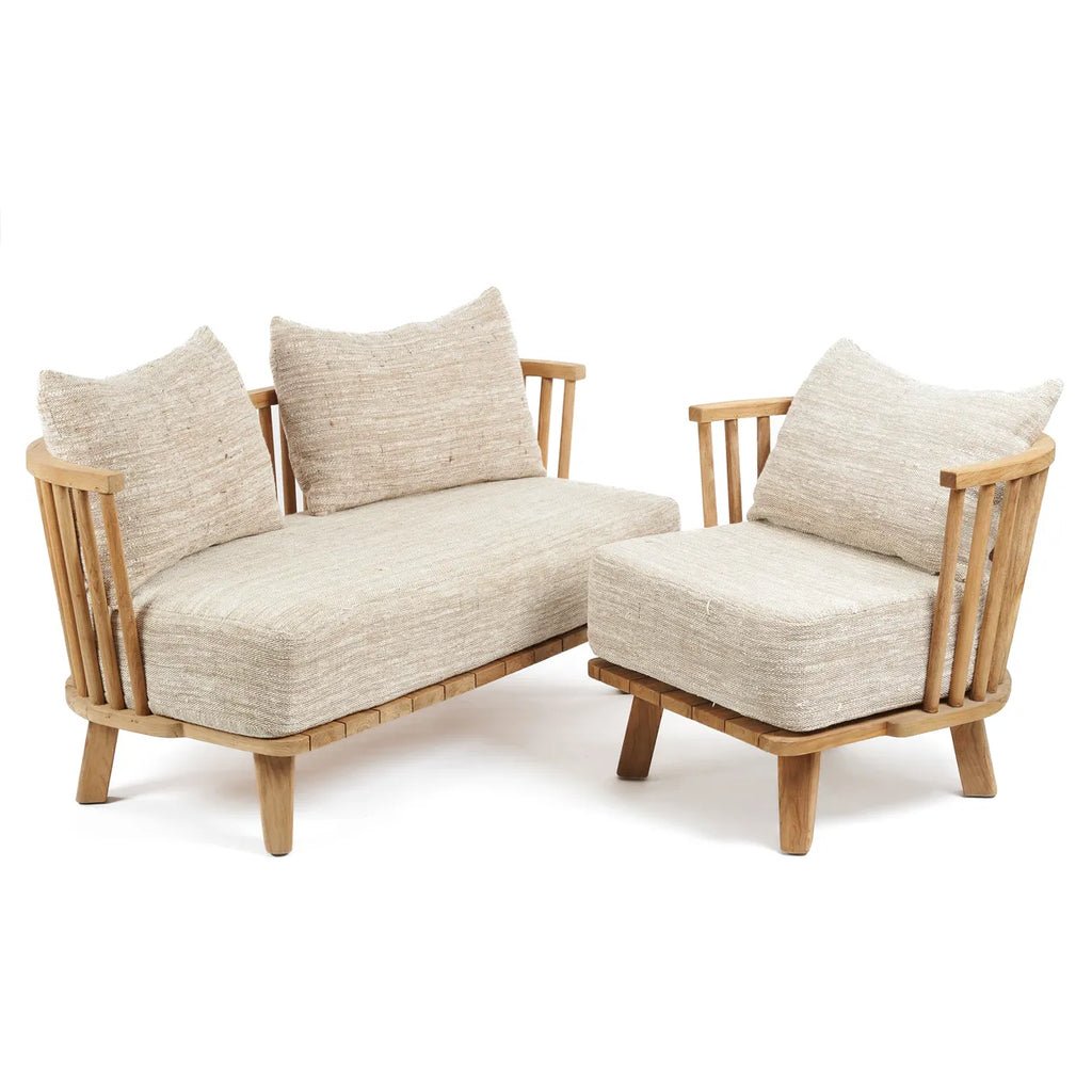 The Malawi One Seater - Natural Beige - Skandi London