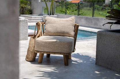 The Malawi One Seater - Natural Beige - Skandi London