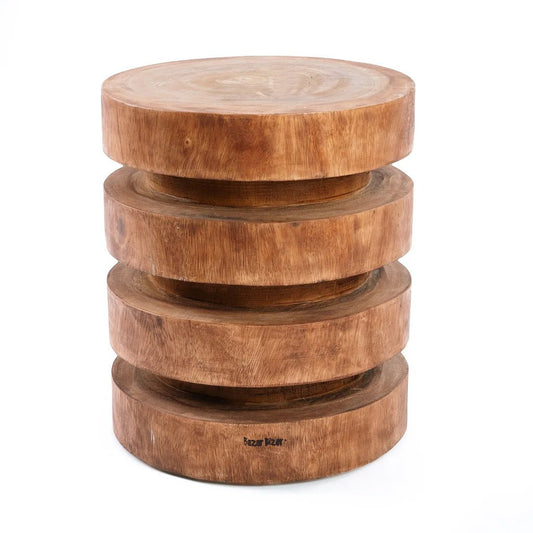 The Massaka Stool - Natural - Skandi London