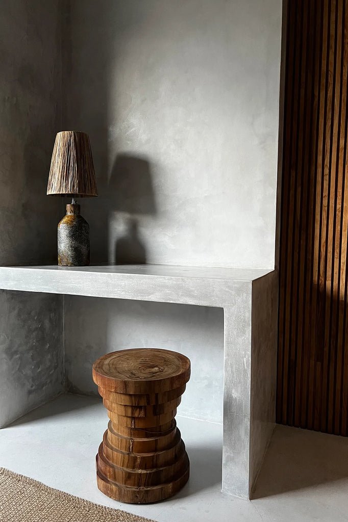 The Mazu Stool - Natural - Skandi London