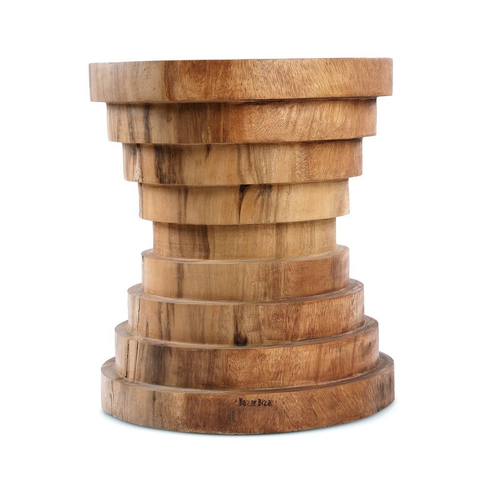 The Mazu Stool - Natural - Skandi London