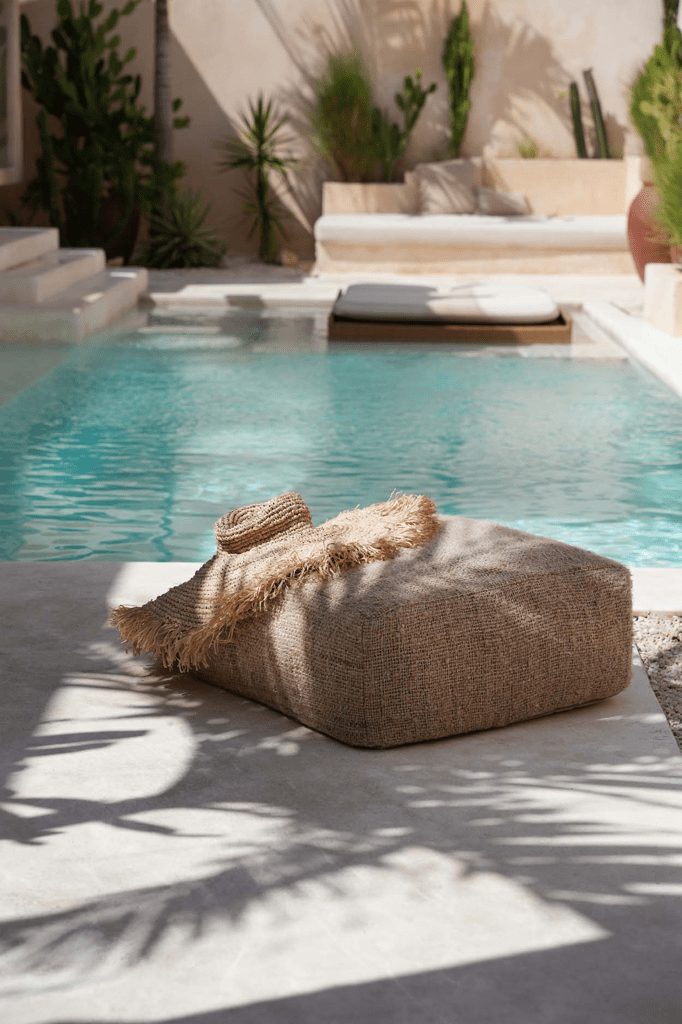 The Oh My Gee Pouffe - Beige - Skandi London