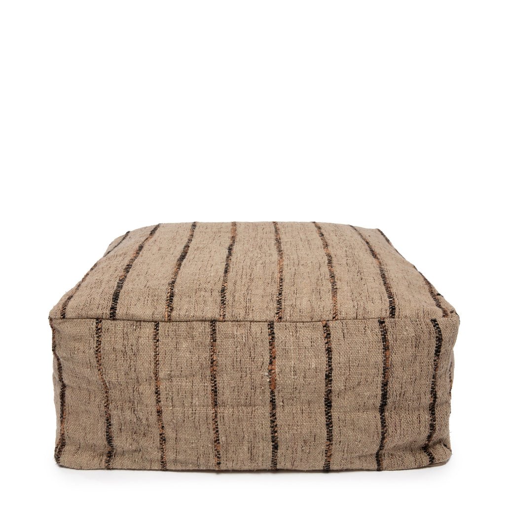The Oh My Gee Pouffe - Beige Black - Skandi London