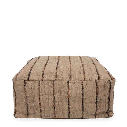 The Oh My Gee Pouffe - Beige Black - Skandi London