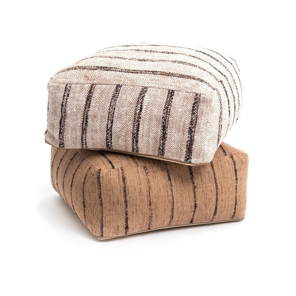 The Oh My Gee Pouffe - Bohemian White - Skandi London