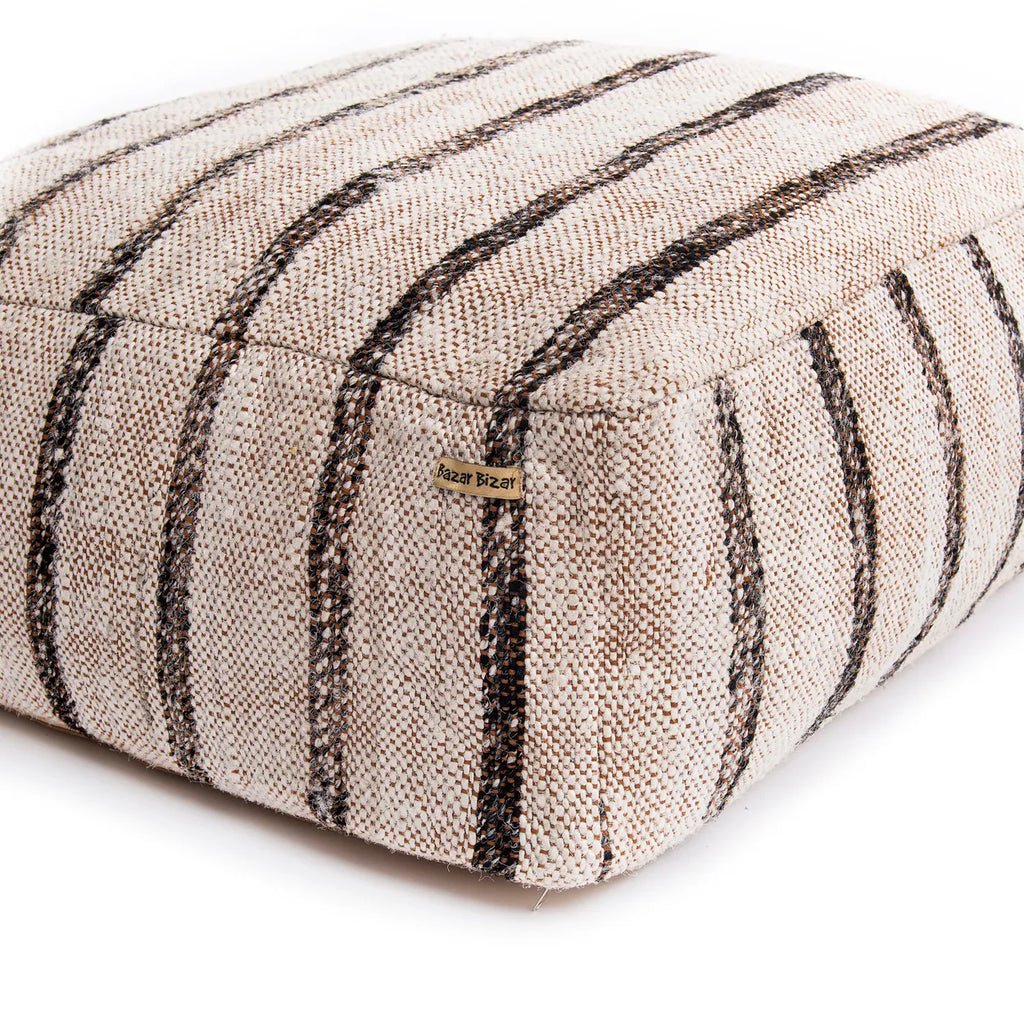 The Oh My Gee Pouffe - Bohemian White - Skandi London