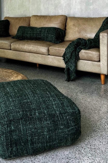 The Oh My Gee Pouffe - Forest Green - Skandi London