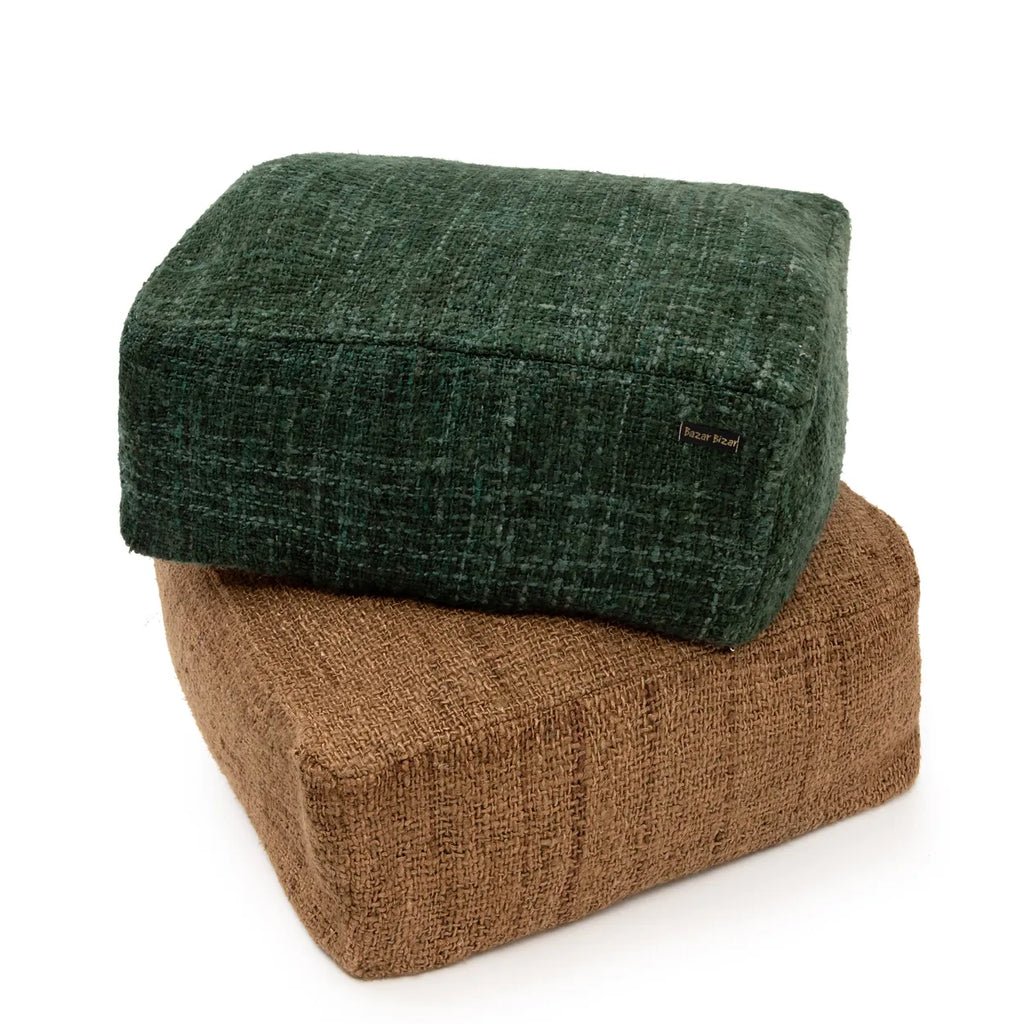 The Oh My Gee Pouffe - Forest Green - Skandi London