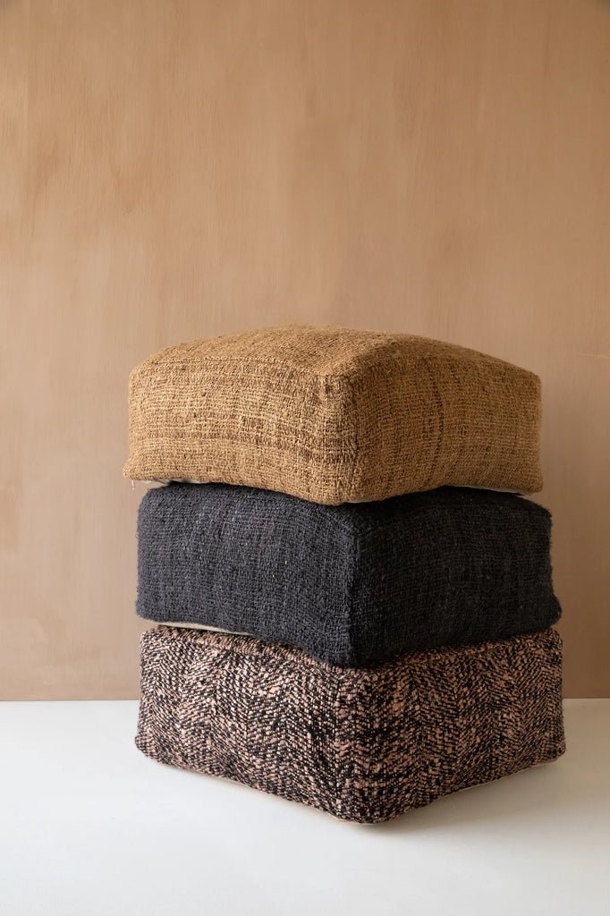 The Oh My Gee Pouf - Navy Black - Skandi London