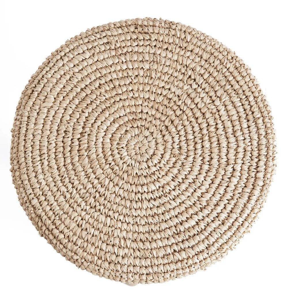 The Raffia Bar Stool - Skandi London