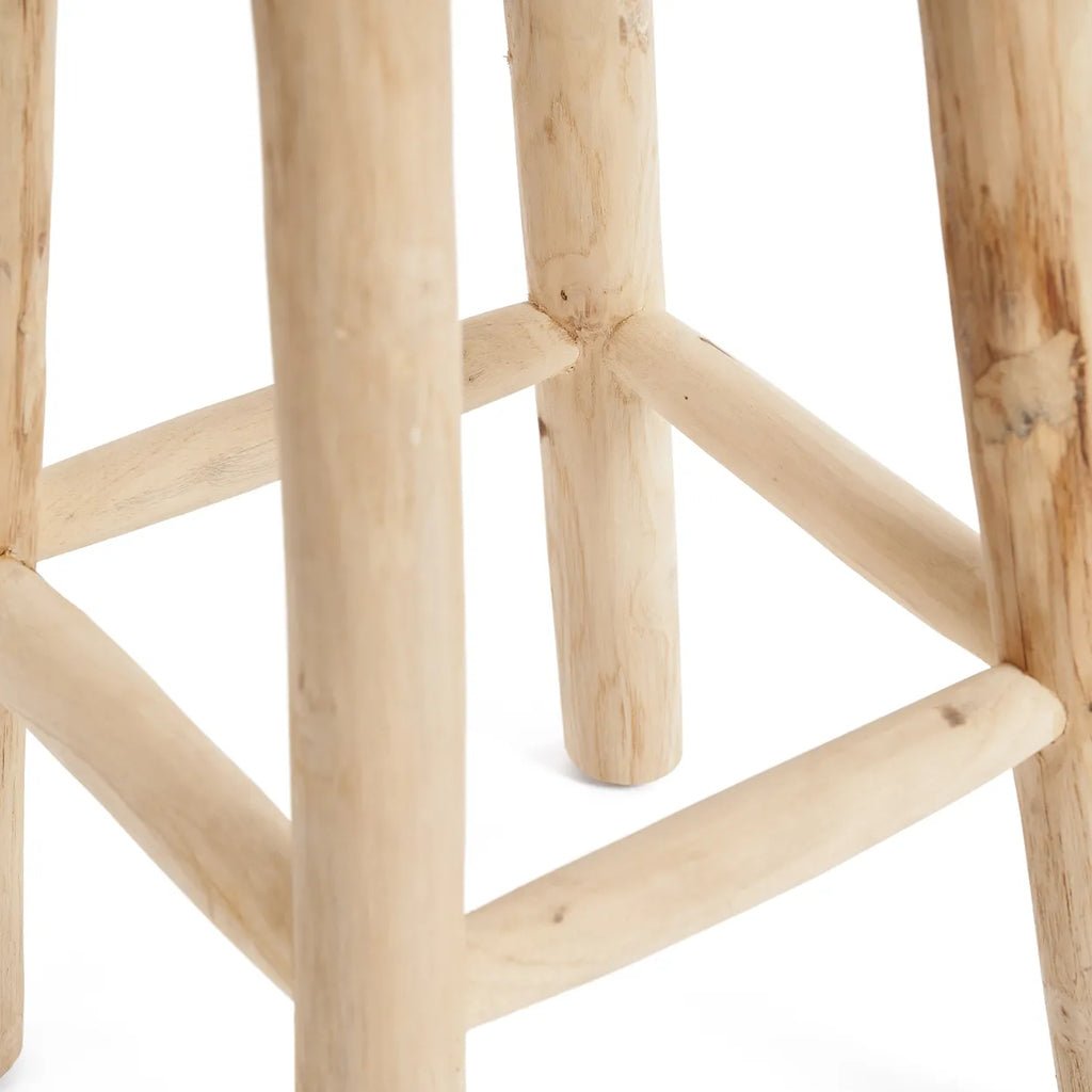 The Raffia Bar Stool - Skandi London