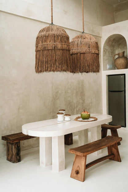 The Suar Bench - Natural - Skandi London
