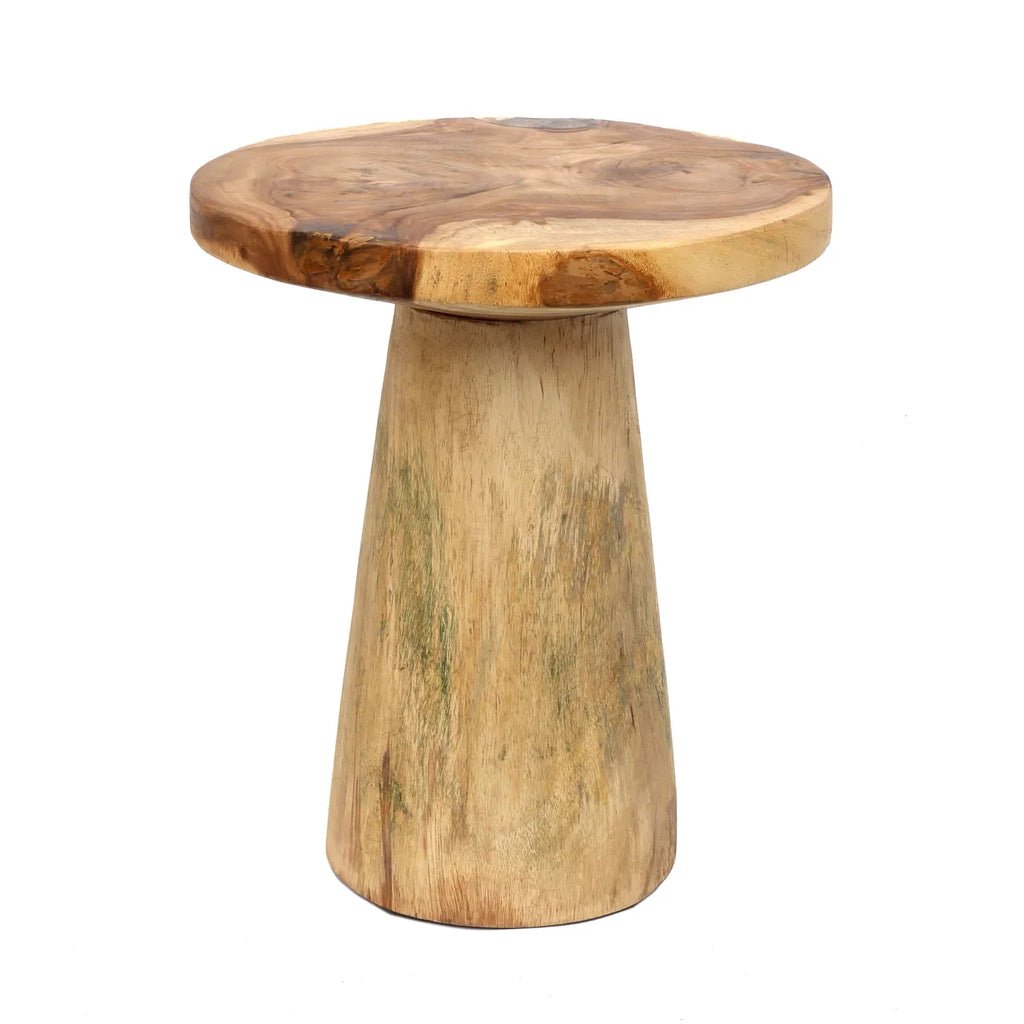 The Timber Conic Side Table - Natural - Skandi London