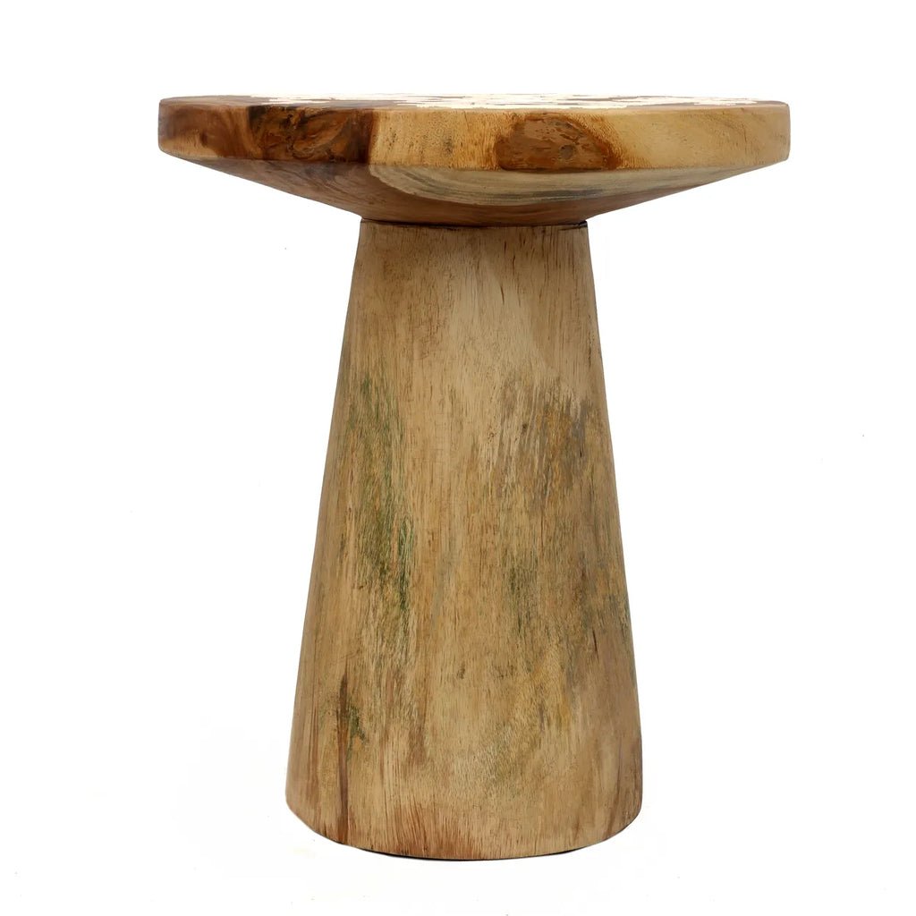 The Timber Conic Side Table - Natural - Skandi London