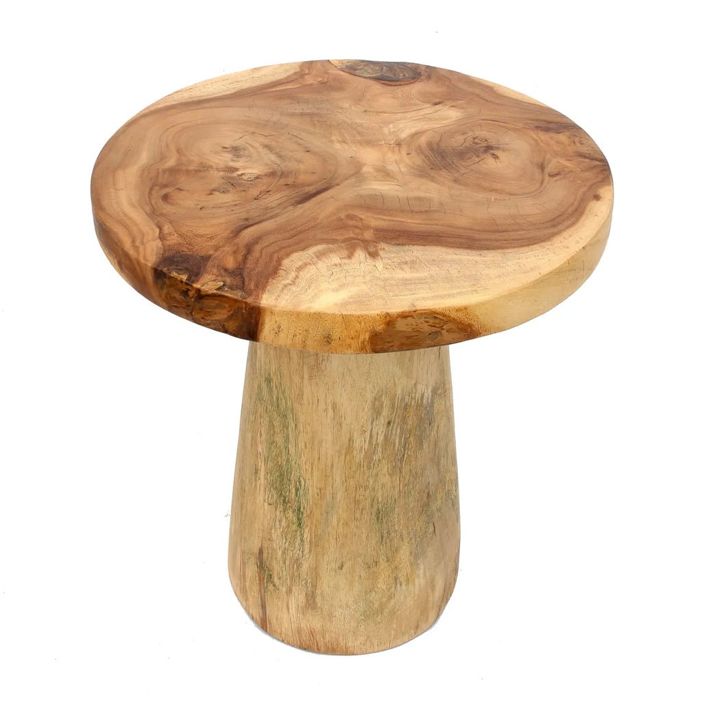 The Timber Conic Side Table - Natural - Skandi London