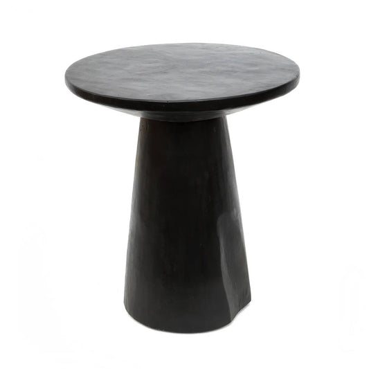 The Timber Conic Side Table - Black - Skandi London