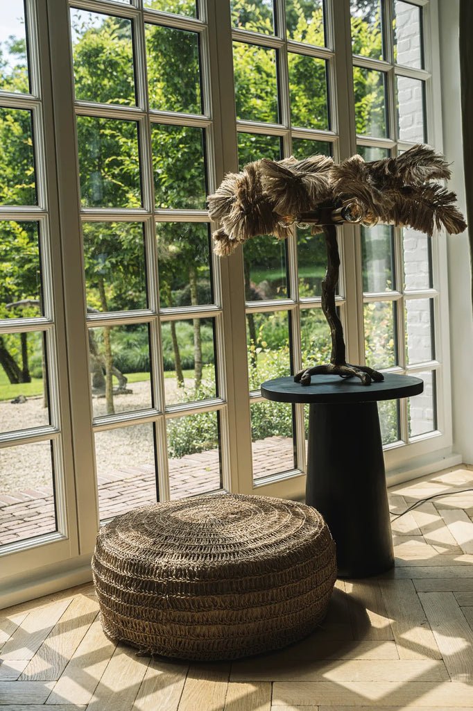 The Timber Conic Side Table - Black - Skandi London