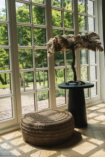 The Timber Conic Side Table - Black - Skandi London
