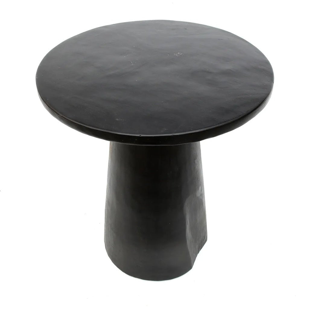 The Timber Conic Side Table - Black - Skandi London