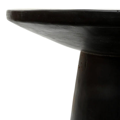 The Timber Conic Side Table - Black - Skandi London
