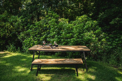The Herringbone Bench - Natural - 150 - Skandi London