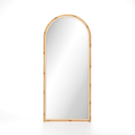 Elegant Natural Rattan Mirror - Skandi London