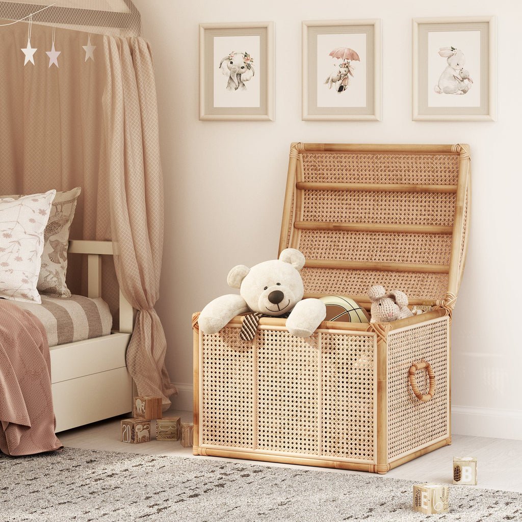 Handmade Wooden Storage Trunk - Skandi London