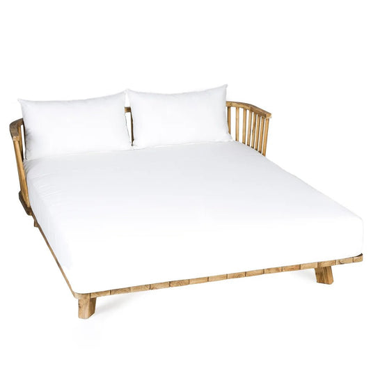 The Double Malawi Daybed - Natural White - Skandi London