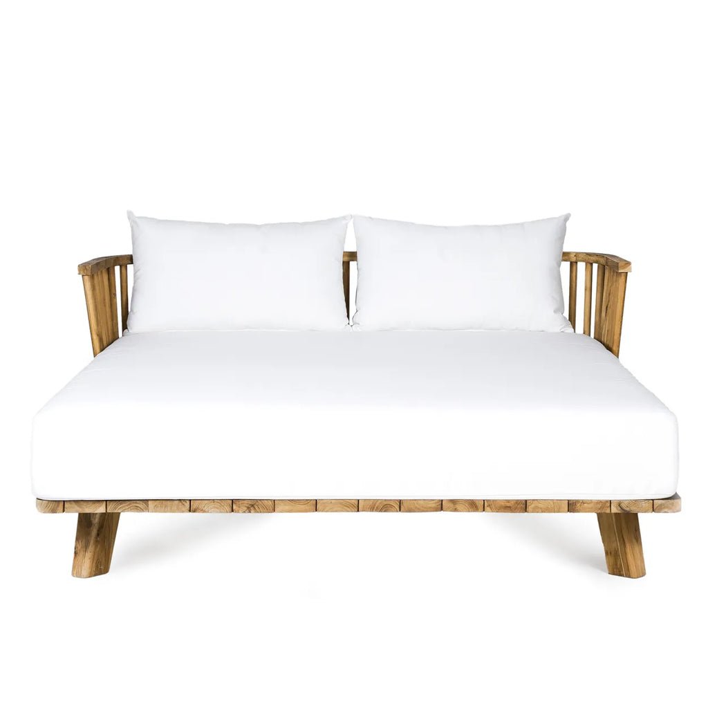 The Double Malawi Daybed - Natural White - Skandi London