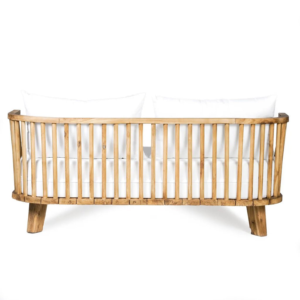 The Double Malawi Daybed - Natural White - Skandi London