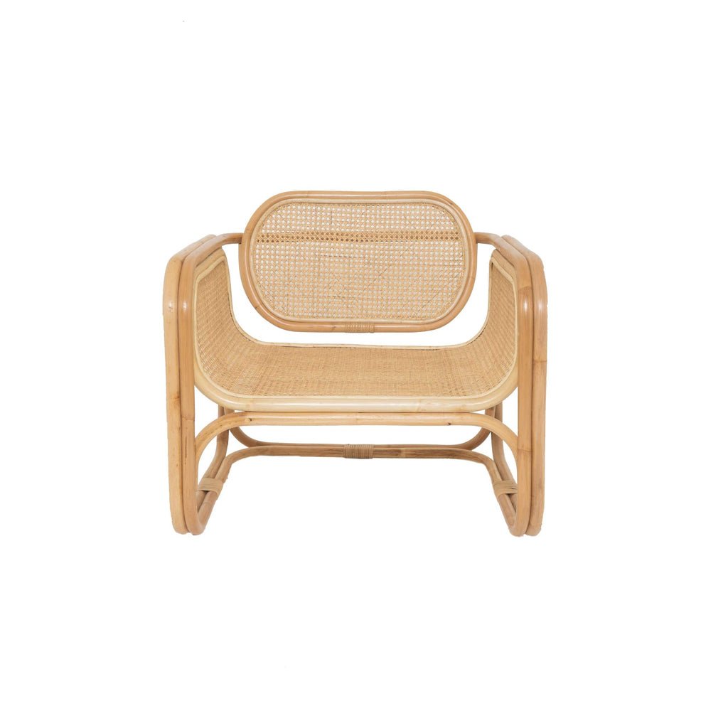 Iconic Rustic Wooden Lounge Chair - Skandi London