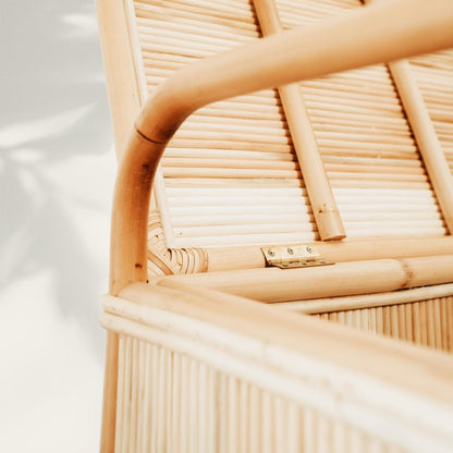 Japandi Wooden Storage Trunk and Bench - Skandi London