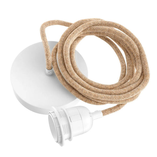 Fitting Lamps Ceiling - Natural White - 1 Fitting - Skandi London