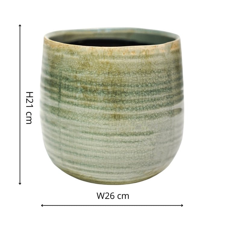 Pot Como Mint H21Cm D26Cm - Skandi London