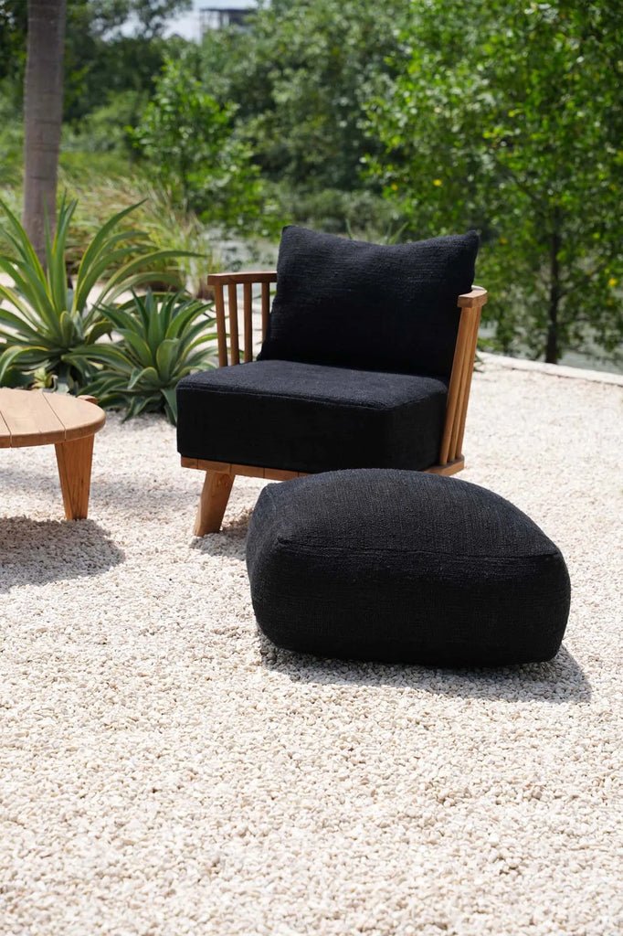 The Comfy Pouffe - Black - Skandi London