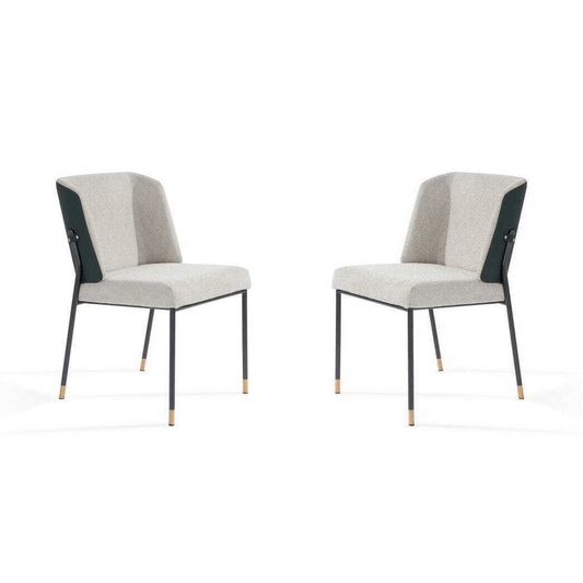 Victor Dining Chair - Enzimi Cream - Set of 2